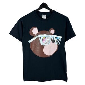 Vintage 2007 Murakami Kanye West Glow In The Dark Tour Rap Shirt Size S